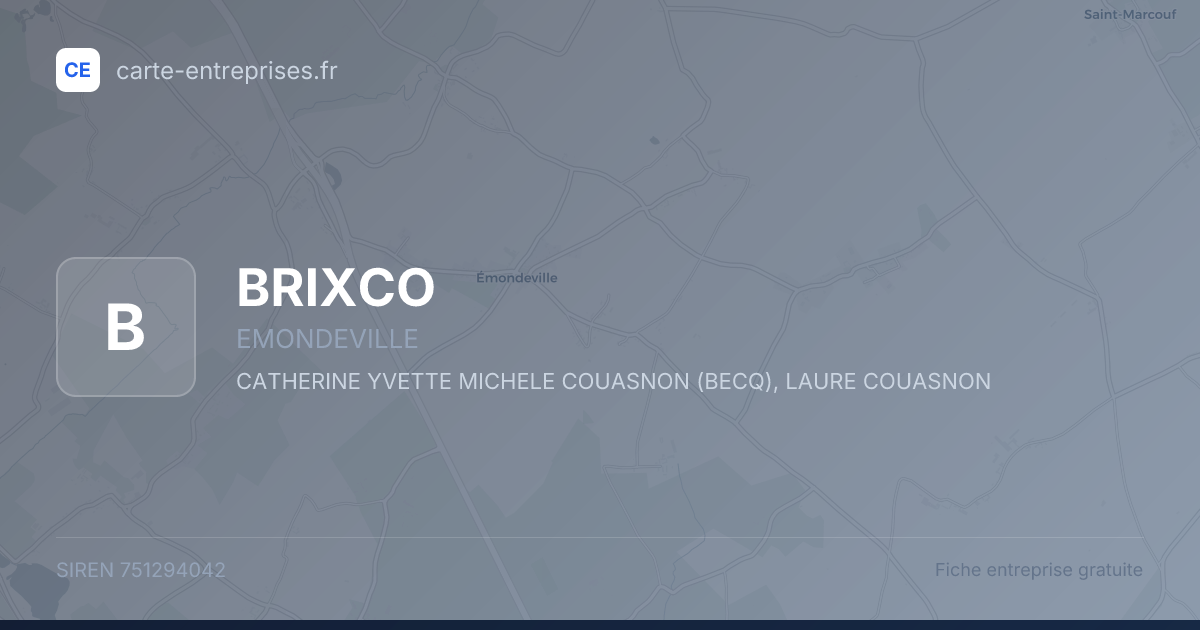 BRIXCO — 751294042 — fiche entreprise