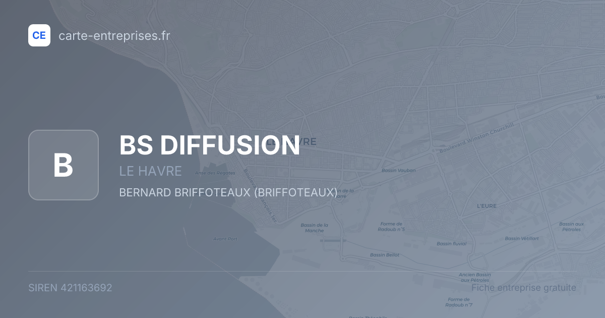 BS DIFFUSION — 421163692 — fiche entreprise