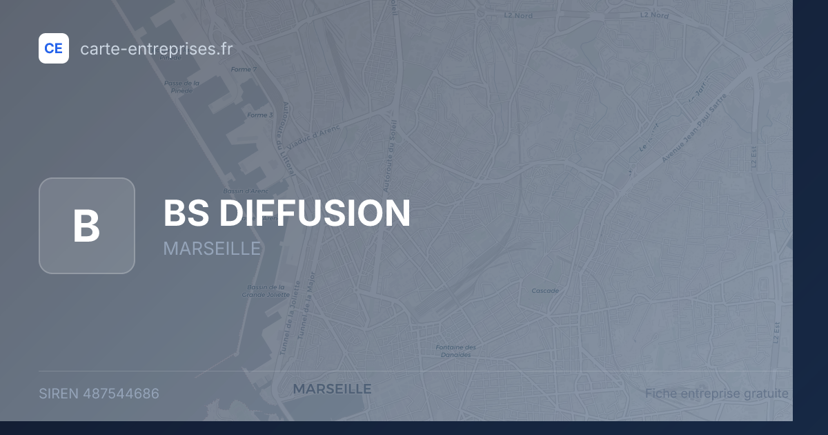 BS DIFFUSION — 487544686 — fiche entreprise