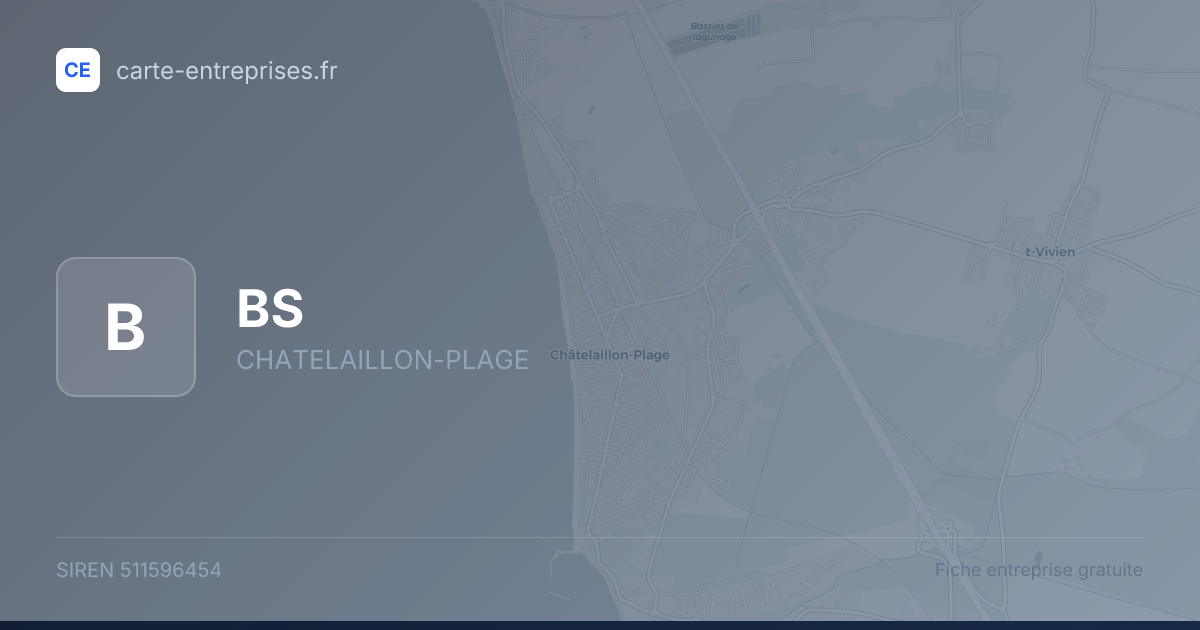 BS — 511596454 — fiche entreprise