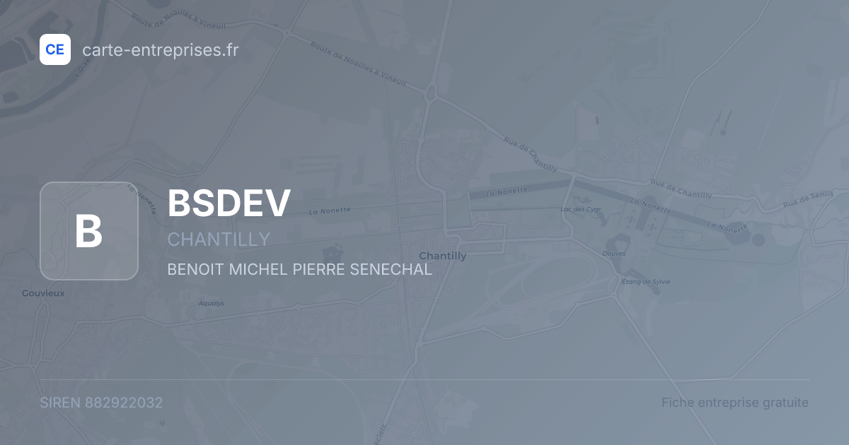 BSDEV — 882922032 — fiche entreprise