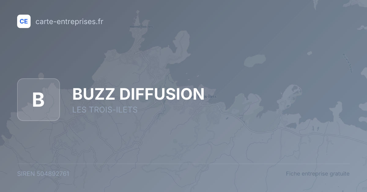 BUZZ DIFFUSION — 504892761 — fiche entreprise