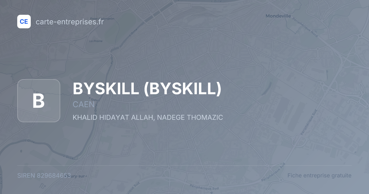 BYSKILL — 829684653 — fiche entreprise