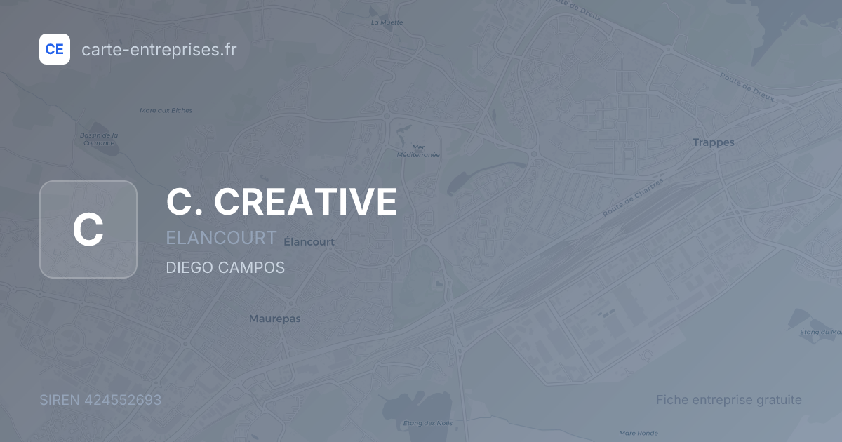 C. CREATIVE — 424552693 — fiche entreprise