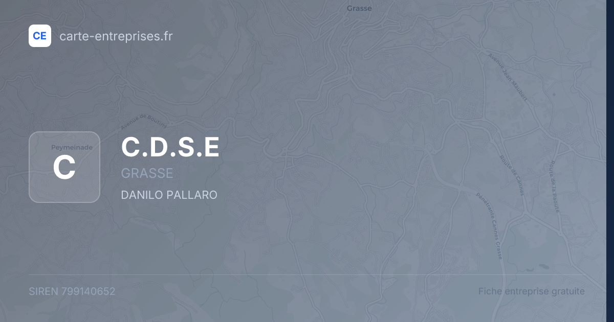 C.D.S.E — 799140652 — fiche entreprise