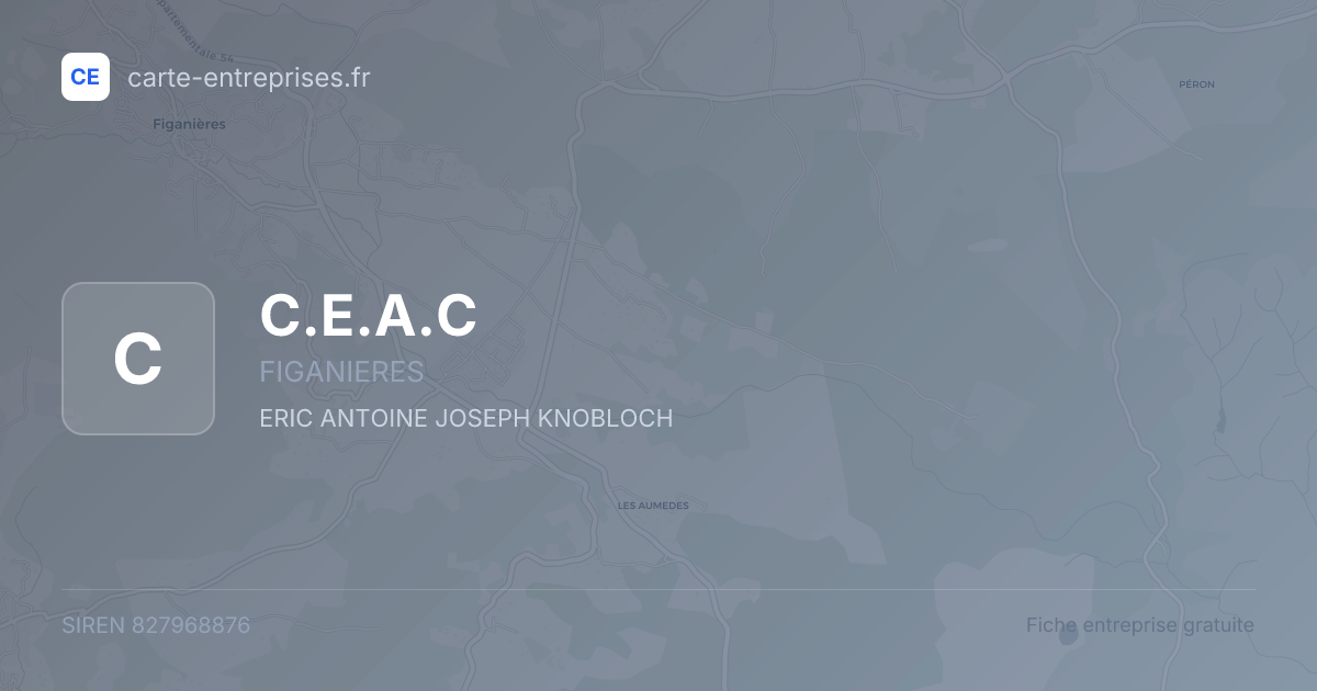 C.E.A.C — 827968876 — fiche entreprise