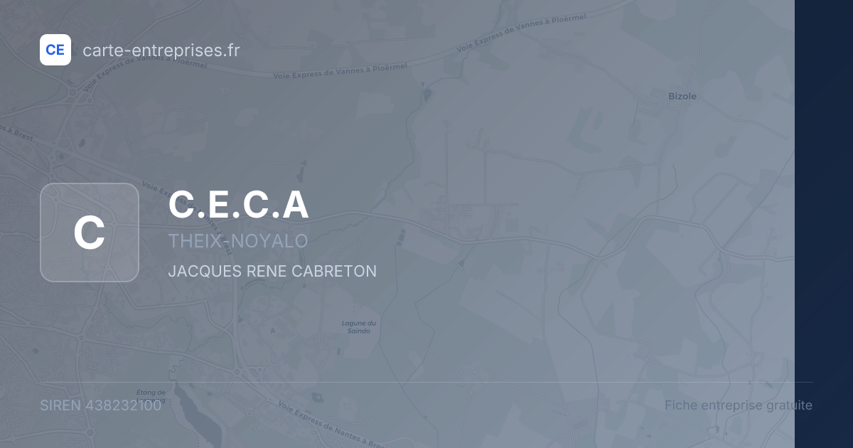 C.E.C.A — 438232100 — fiche entreprise