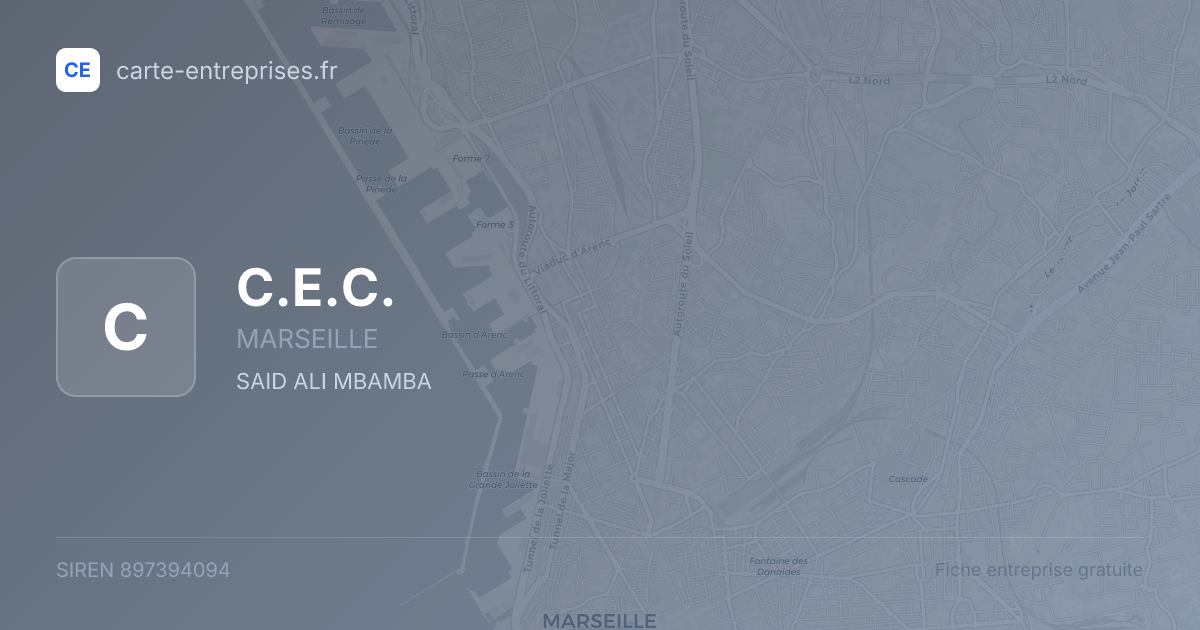 C.E.C. — 897394094 — fiche entreprise