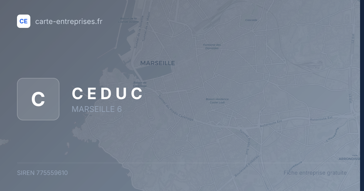 C E D U C — 775559610 — fiche entreprise