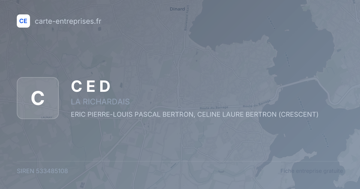 C E D — 533485108 — fiche entreprise