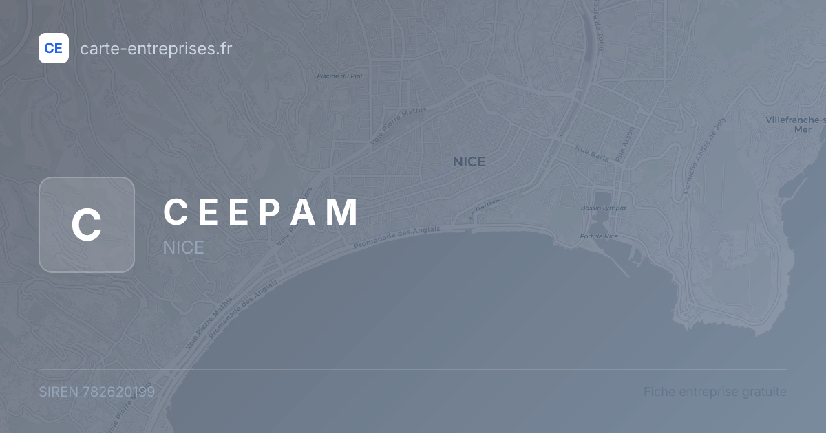 C E E P A M — 782620199 — fiche entreprise
