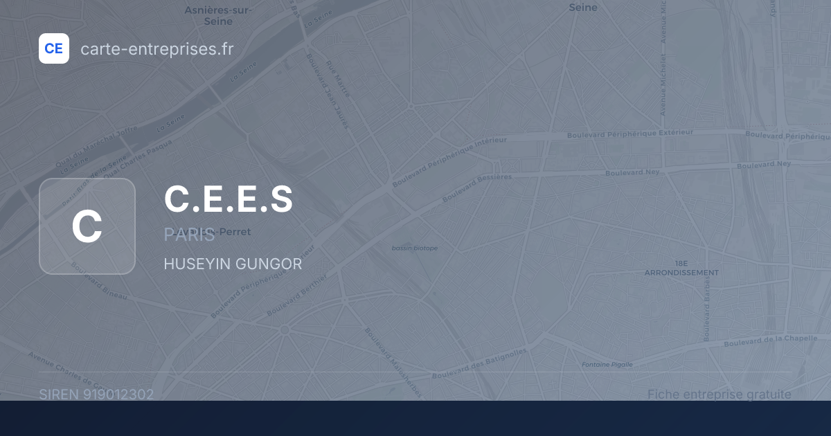 C.E.E.S — 919012302 — fiche entreprise
