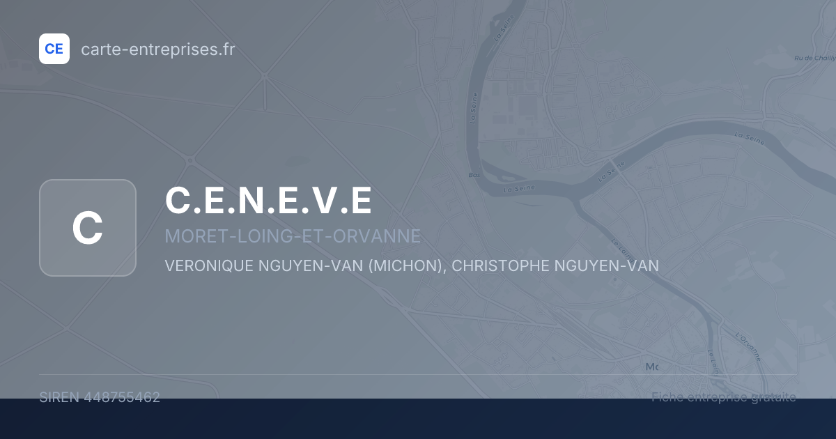 C.E.N.E.V.E — 448755462 — fiche entreprise