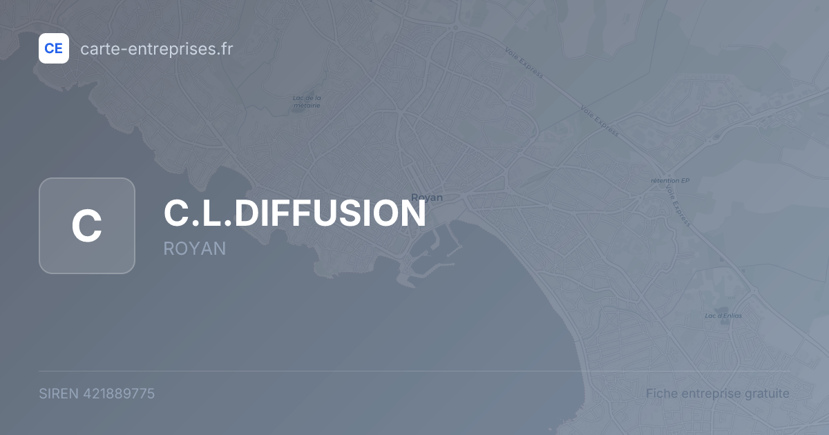C.L.DIFFUSION — 421889775 — fiche entreprise