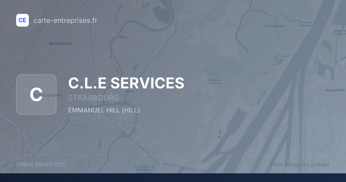 C.L.E SERVICES — 897487005 — fiche entreprise