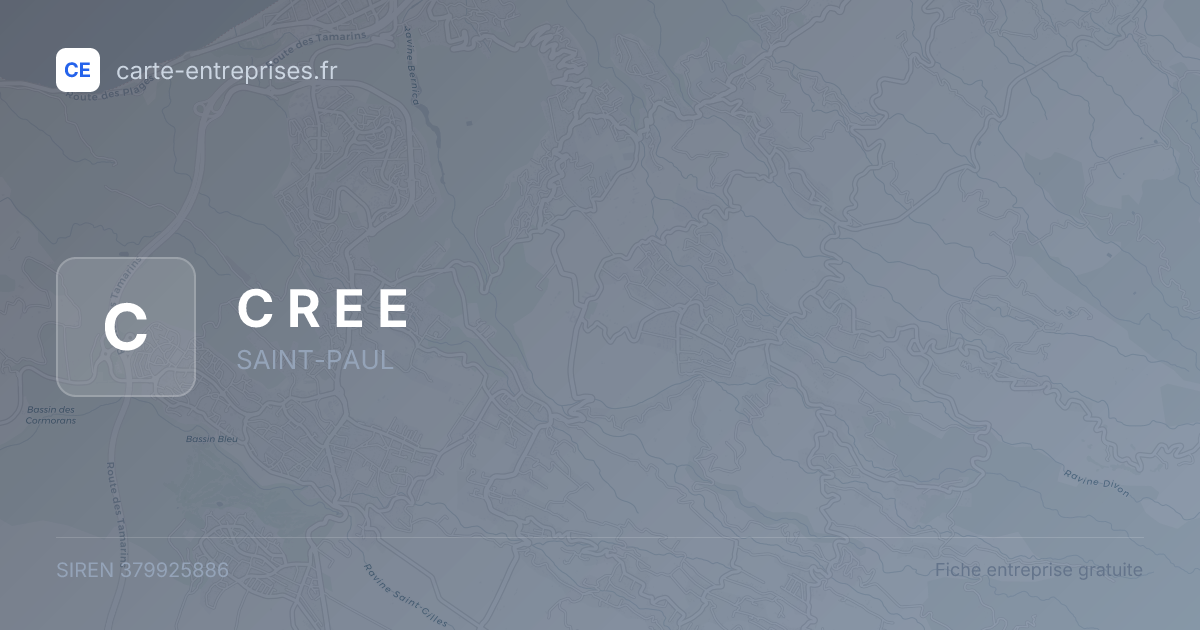 C R E E — 379925886 — fiche entreprise