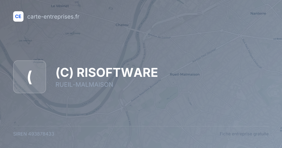 (C) RISOFTWARE — 493878433 — fiche entreprise