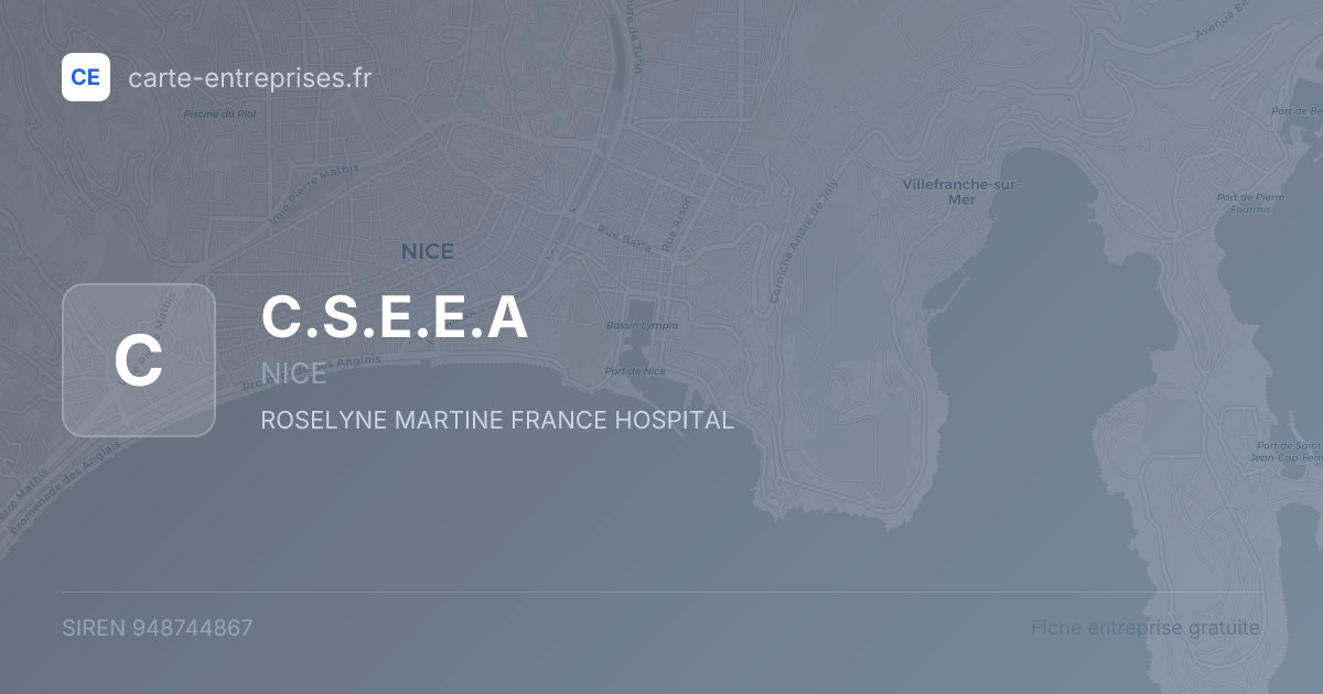 C.S.E.E.A — 948744867 — fiche entreprise