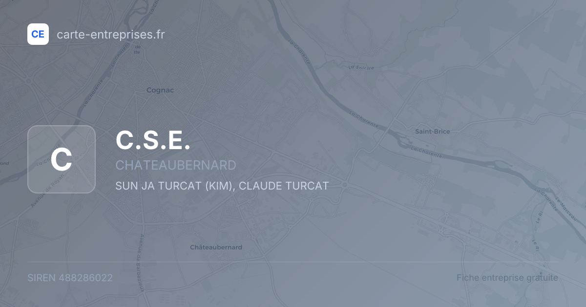 C.S.E. — 488286022 — fiche entreprise
