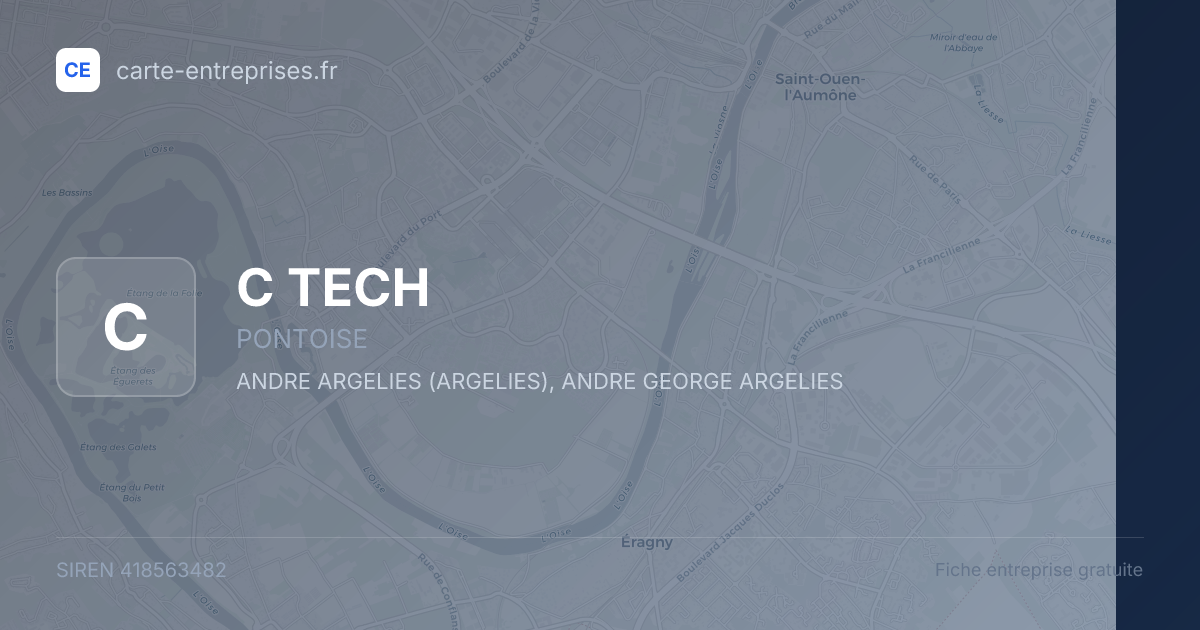 C TECH — 418563482 — fiche entreprise