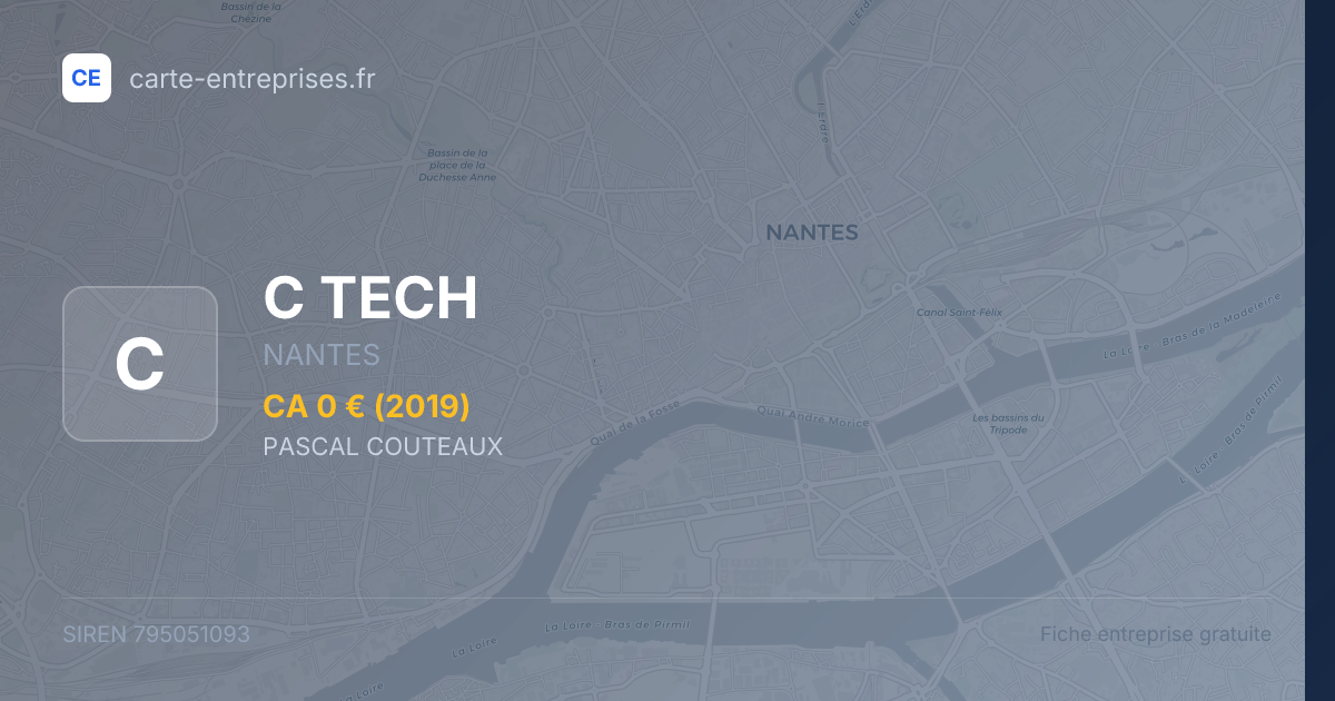 C TECH — 795051093 — fiche entreprise