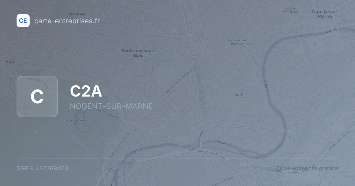 C2A — 482769403 — fiche entreprise