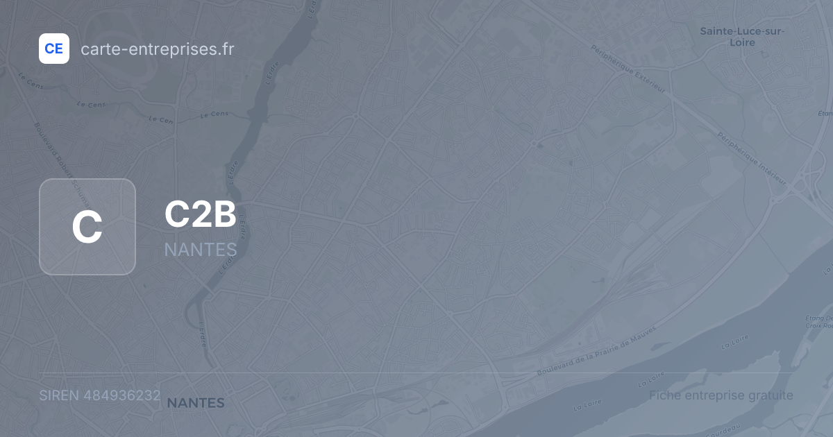 C2B — 484936232 — fiche entreprise