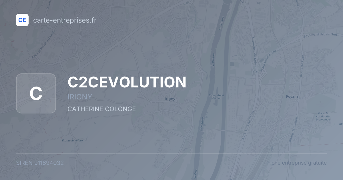 C2CEVOLUTION — 911694032 — fiche entreprise