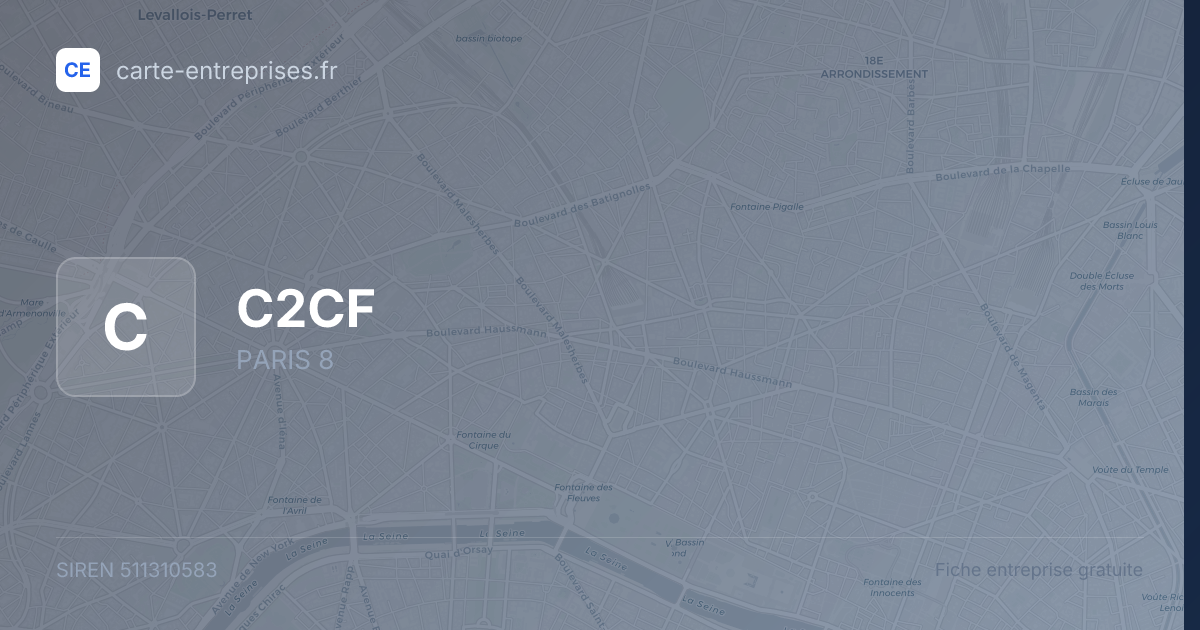 C2CF — 511310583 — fiche entreprise