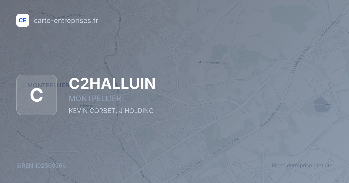C2HALLUIN — 102860566 — fiche entreprise