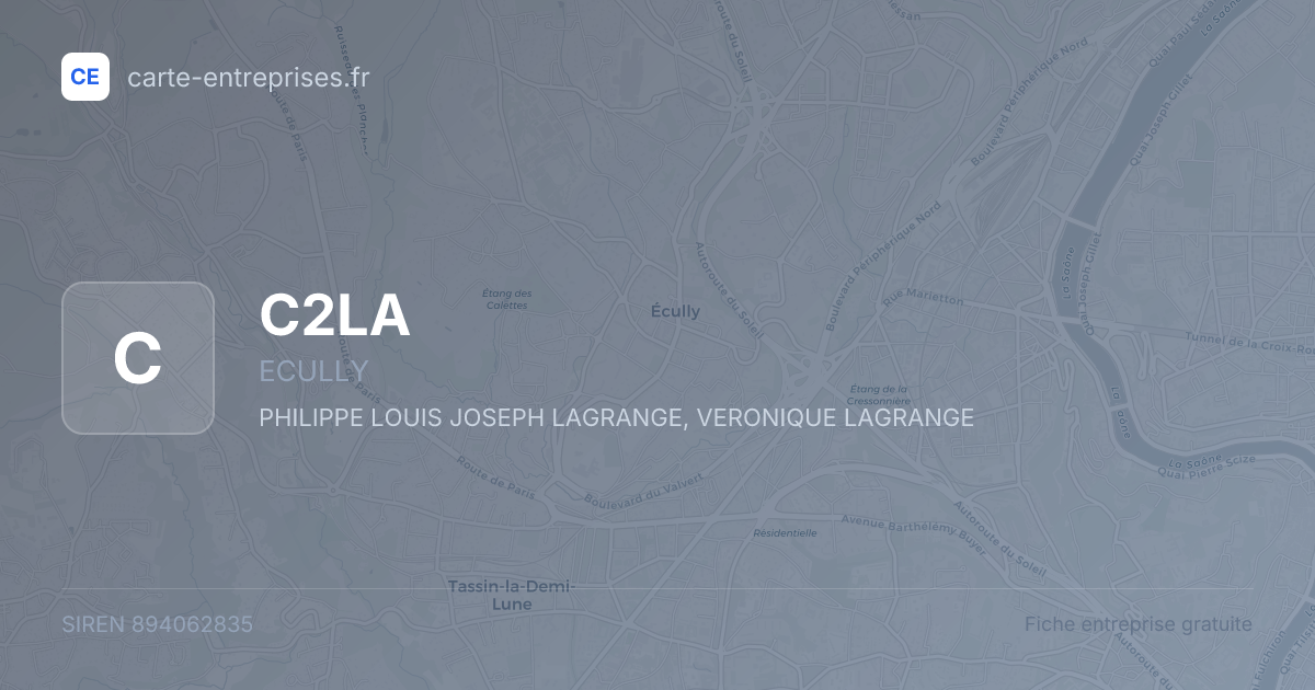 C2LA — 894062835 — fiche entreprise