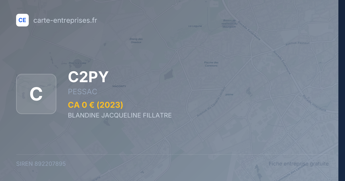 C2PY — 892207895 — fiche entreprise