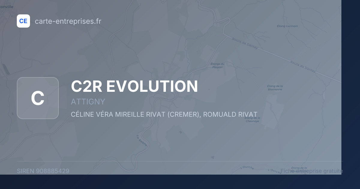 C2R EVOLUTION — 908885429 — fiche entreprise