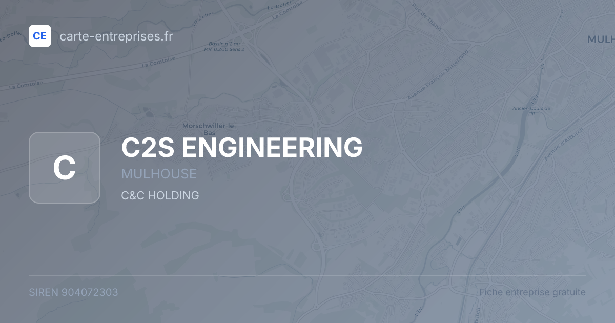C2S ENGINEERING — 904072303 — fiche entreprise