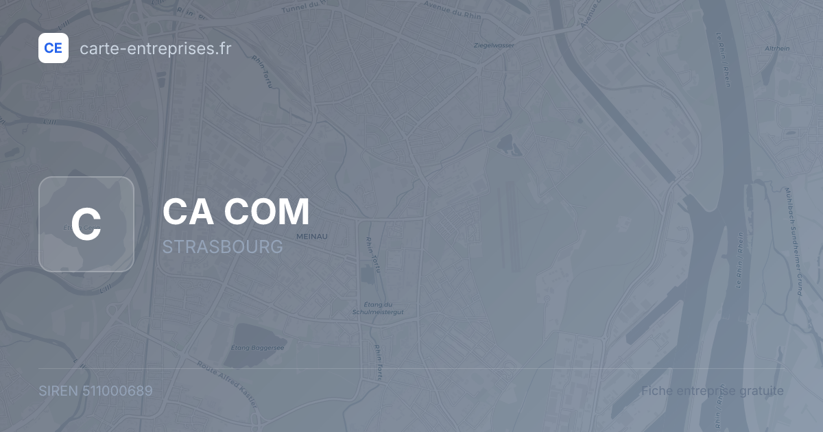 CA COM — 511000689 — fiche entreprise