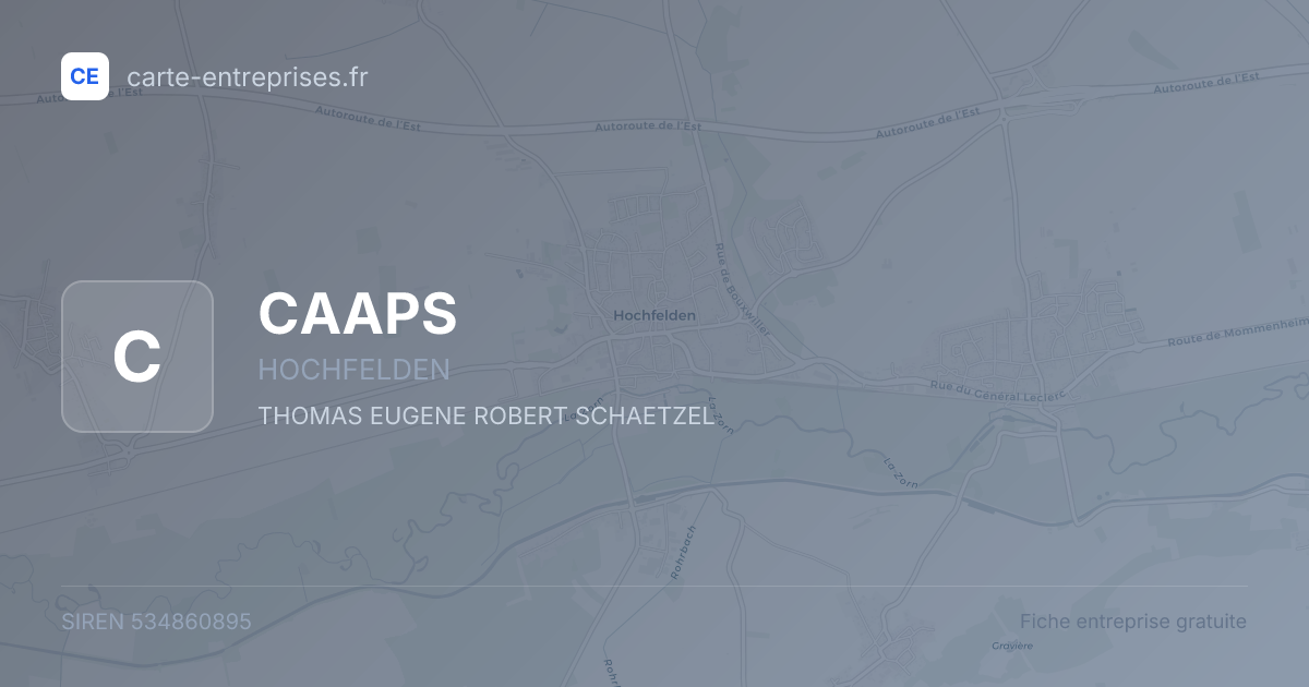 CAAPS — 534860895 — fiche entreprise