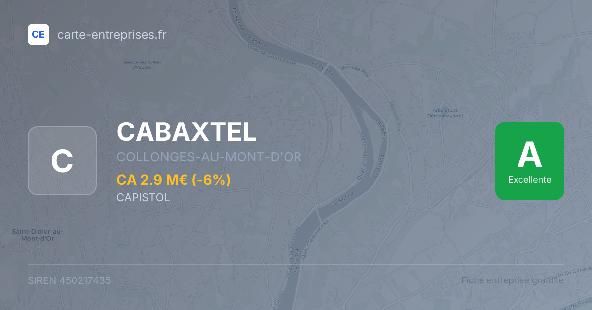CABAXTEL — 450217435 — fiche entreprise