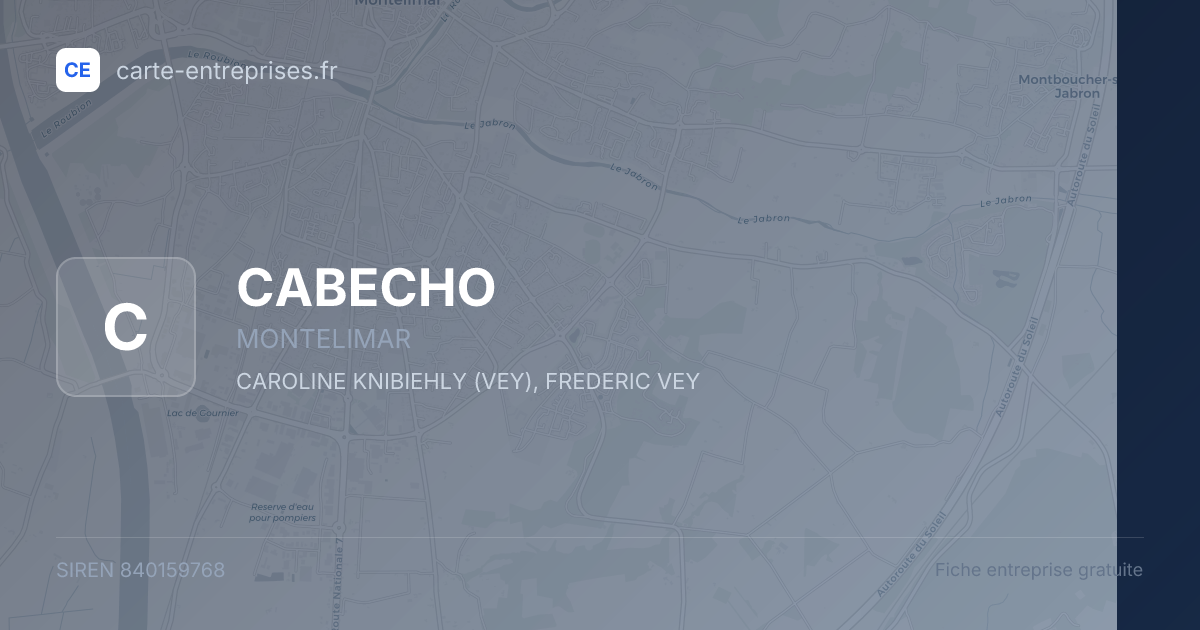 CABECHO — 840159768 — fiche entreprise