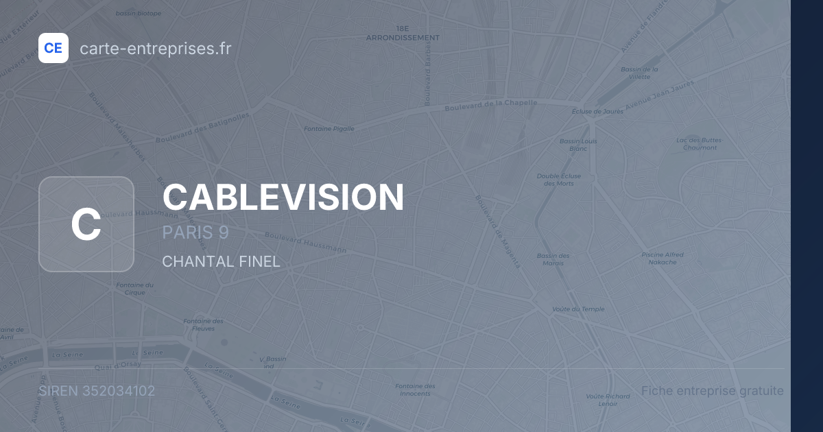 CABLEVISION — 352034102 — fiche entreprise
