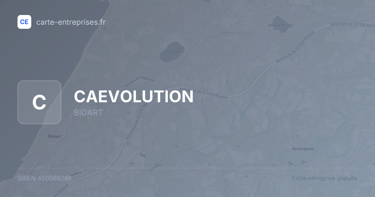 CAEVOLUTION — 450568746 — fiche entreprise