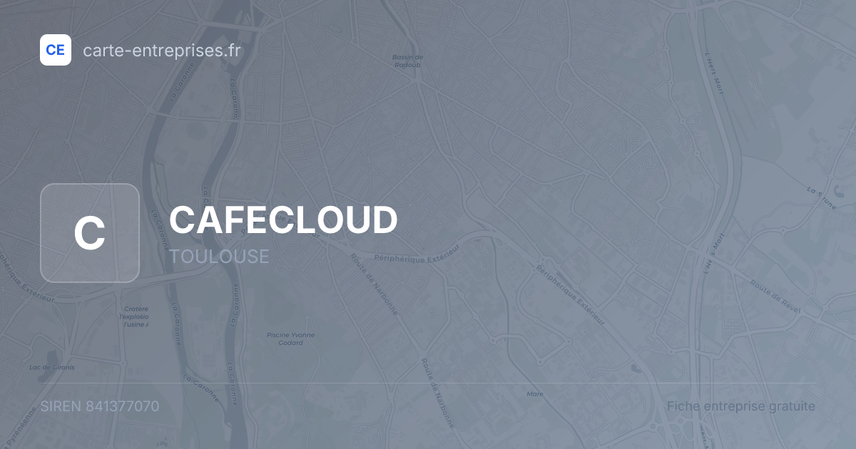 CAFECLOUD — 841377070 — fiche entreprise