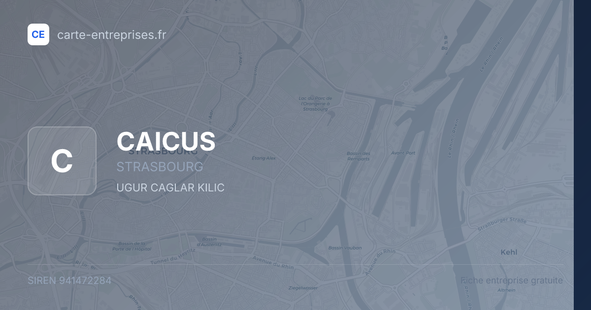 CAICUS — 941472284 — fiche entreprise