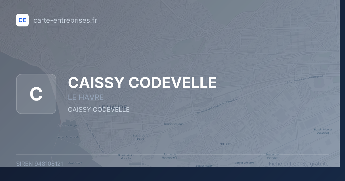 CAISSY CODEVELLE — 948108121 — fiche entreprise
