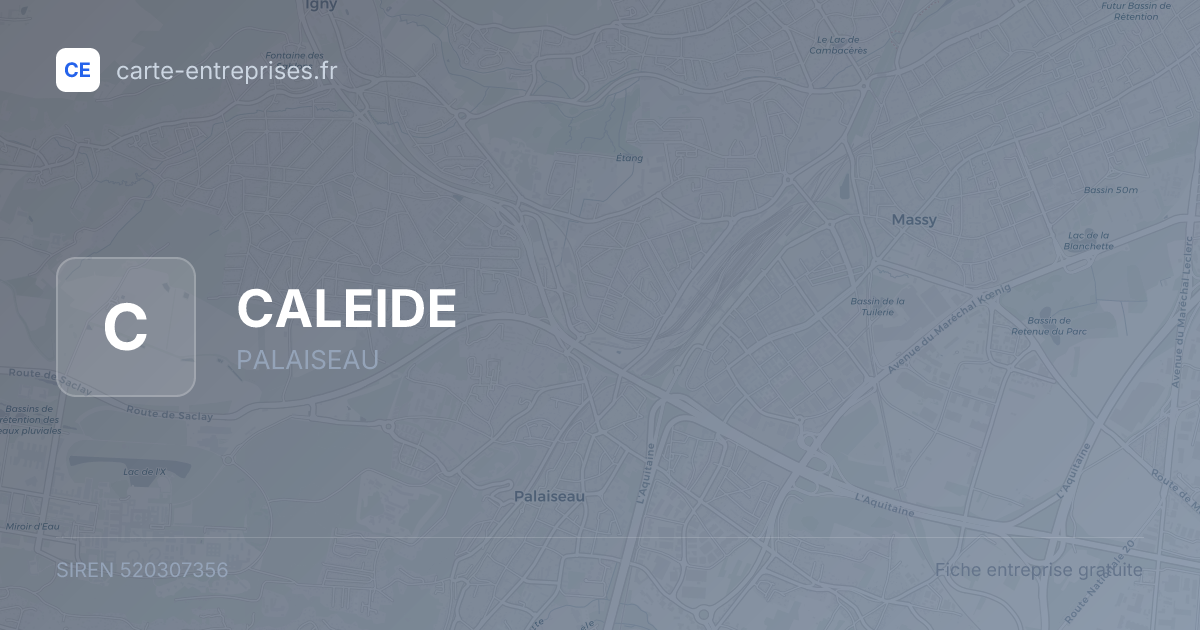 CALEIDE — 520307356 — fiche entreprise