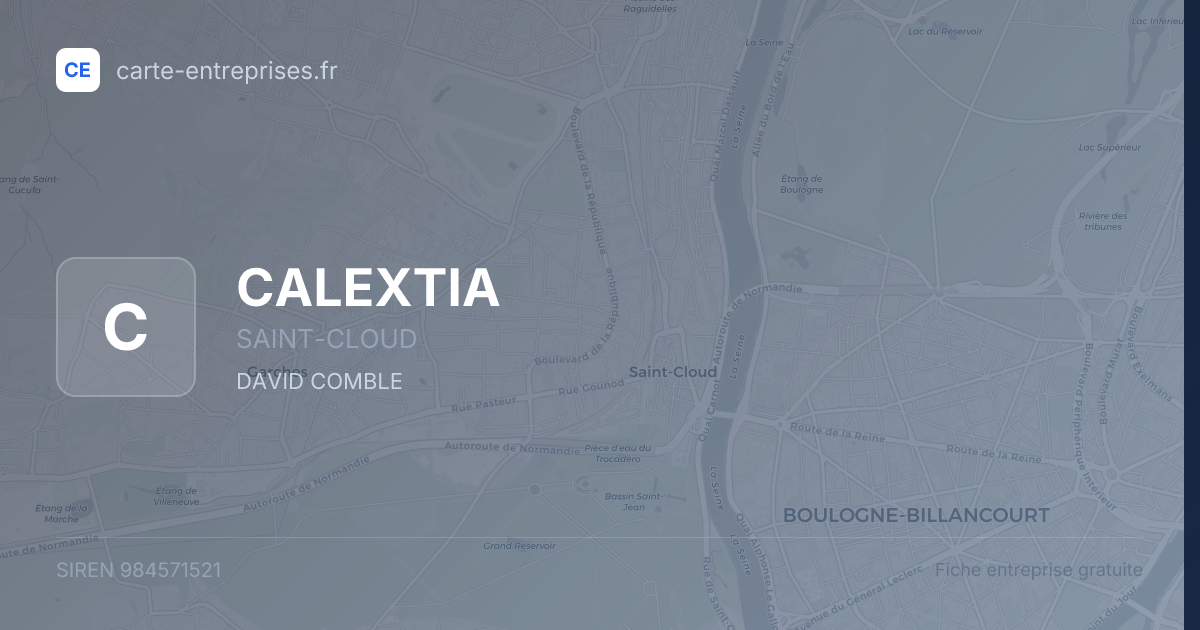 CALEXTIA — 984571521 — fiche entreprise