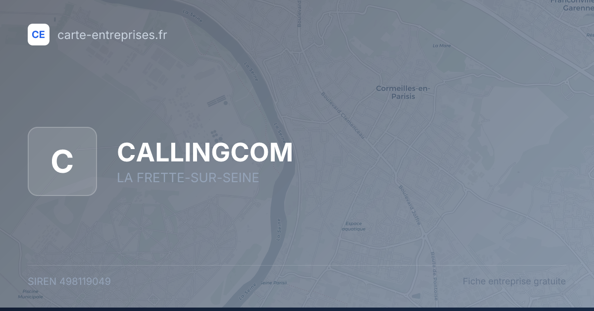 CALLINGCOM — 498119049 — fiche entreprise