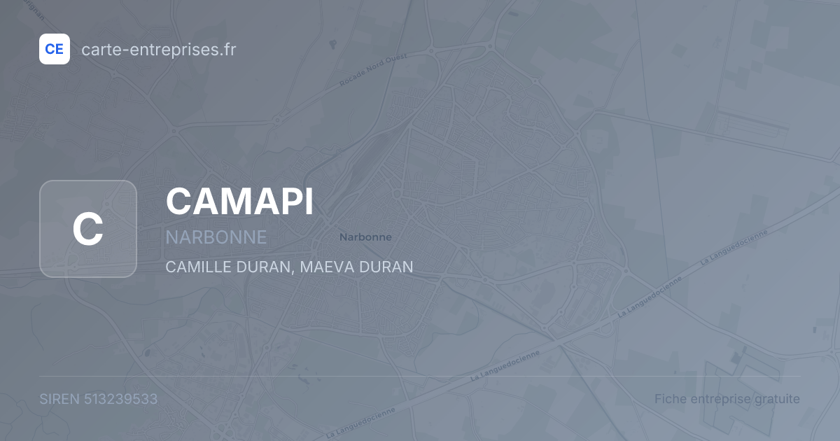 CAMAPI — 513239533 — fiche entreprise