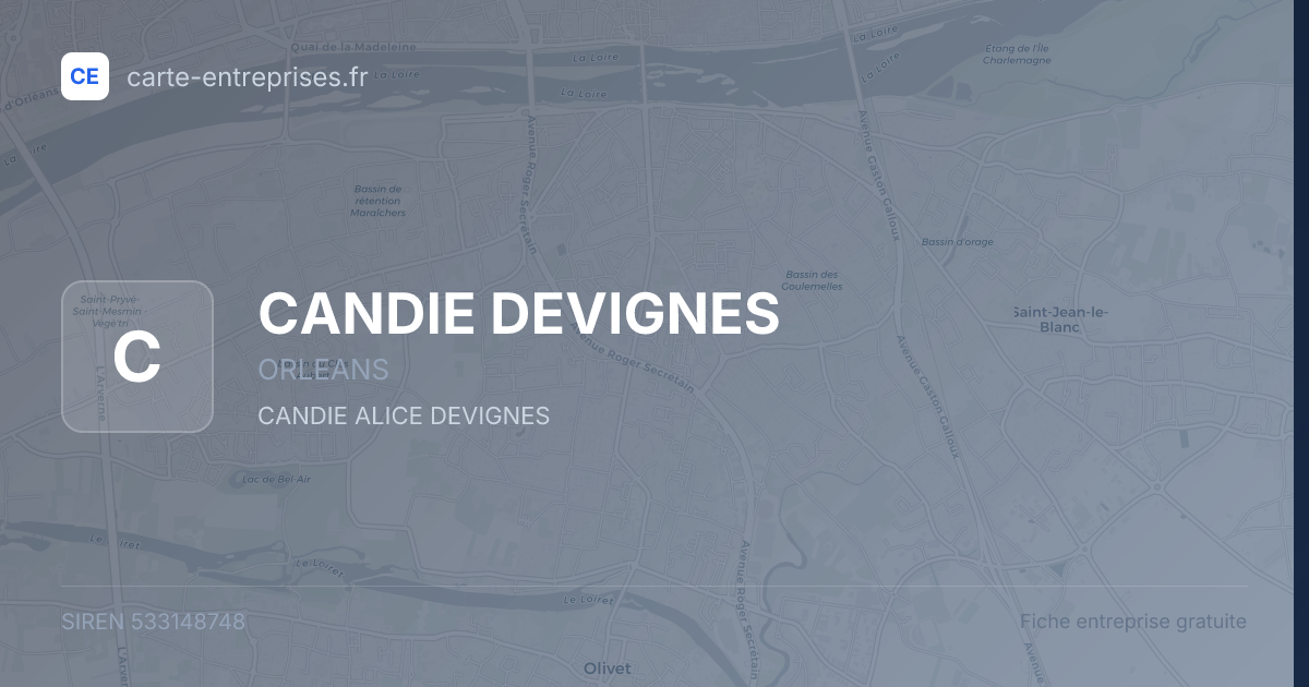 CANDIE DEVIGNES — 533148748 — fiche entreprise