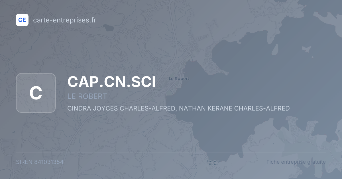 CAP.CN.SCI — 841031354 — fiche entreprise