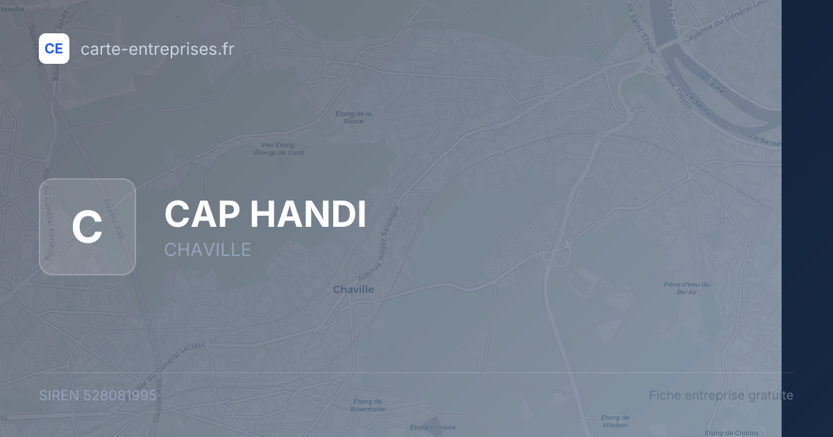 CAP HANDI — 528081995 — fiche entreprise